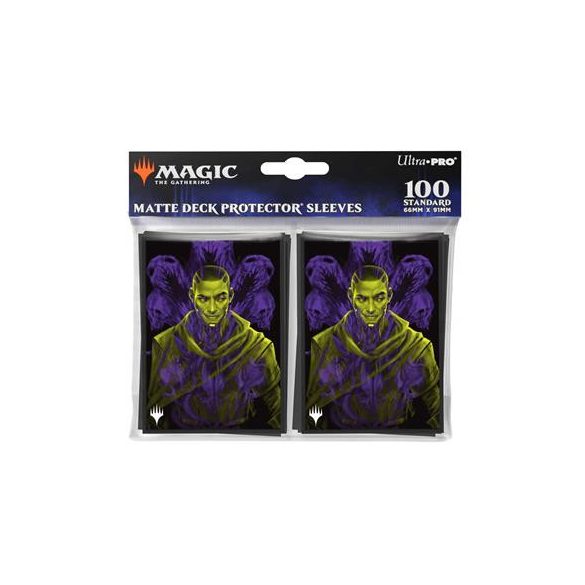 UP - Duskmourn 100ct Deck Protector Sleeves Alt Art Key Character PW for Magic: The Gathering-38584