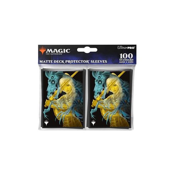 UP - Duskmourn 100ct Deck Protector Sleeves Alt Art Key Character Mythic 1 for Magic: The Gathering-38585