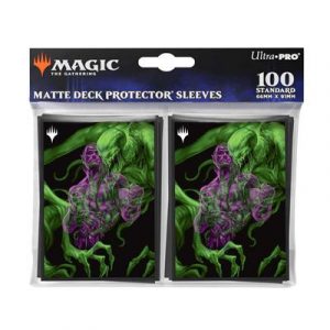 UP - Duskmourn 100ct Deck Protector Sleeves Alt Art Key Character Mythic 2 for Magic: The Gathering-38586