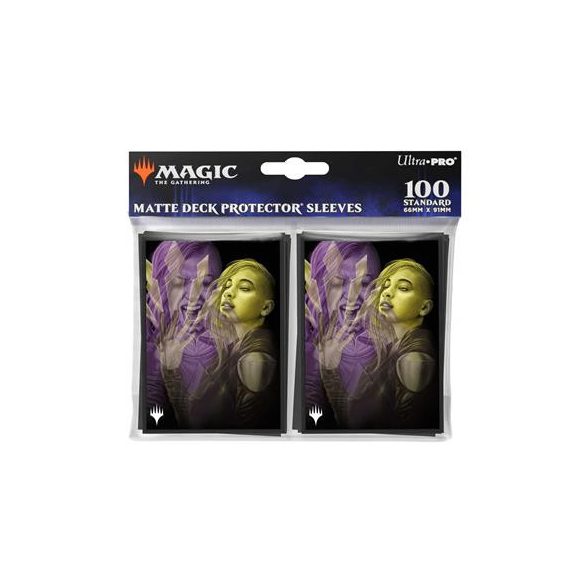 UP - Duskmourn 100ct Deck Protector Sleeves Alt Art Key Character Mythic 3 for Magic: The Gathering-38587