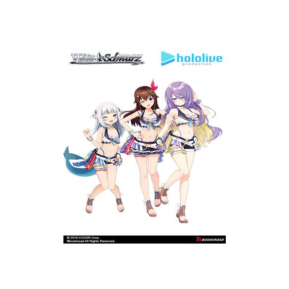 Weiß Schwarz - hololive production Summer Collection Premium Booster Display (6 Packs) - EN-WSE-HOL-WE44-PB