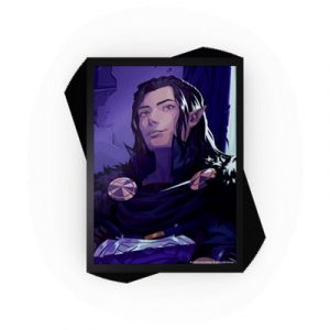 Critical Role Vox Machina Sleeves Vax'ildan (100 sleeves)-UVSCHA02-AS2