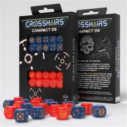 Crosshairs Compact D6: Cobalt&Red-STCA01