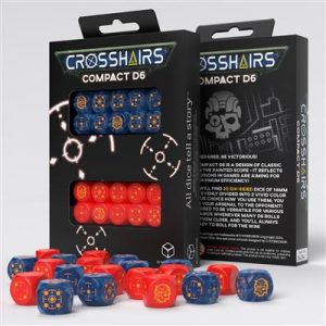 Crosshairs Compact D6: Cobalt&Red-STCA01