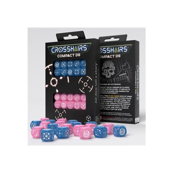 Crosshairs Compact D6: Blue&Pink-STCA02