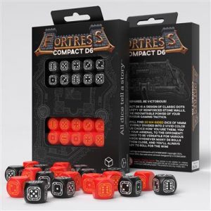 Fortress Compact D6: Black&Red-STCB04