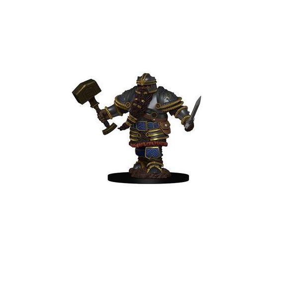 D&D Icons of the Realms Premium Figures: Dwarf Male Fighter-WZK93010