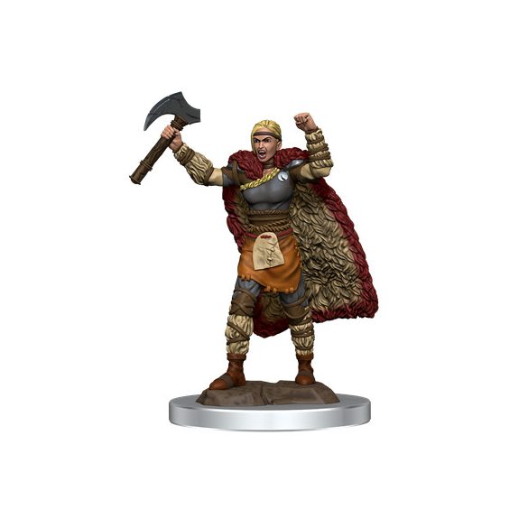 D&D Icons of the Realms Premium Figures: Female Human Barbarian-WZK93052