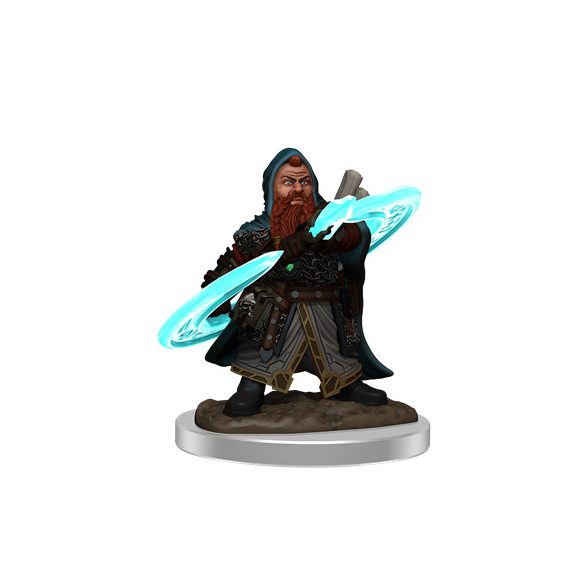 Pathfinder Painted Premium: Male Dwarf Sorcerer-WZK77515