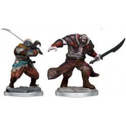 Magic: The Gathering Unpainted Miniatures - Zurgo Helmsmasher & Unyielding Krumar-WZK90397