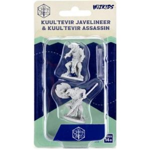 Critical Role Unpainted Miniatures: Kuul'tevir Javelineer & Assassin-WZK90473