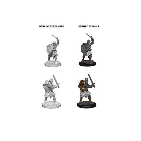 Pathfinder Battles Deep Cuts Unpainted Miniatures: Infantrymen  - EN-WZK73185