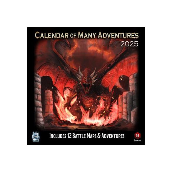 Calendar of Many Adventures 2025 - EN-LBM-048