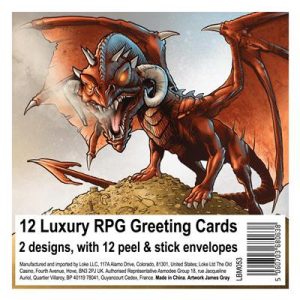 RPG Greeting Cards - pack of 12 - EN-LBM-053