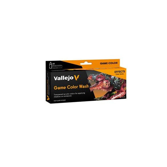 Vallejo - Game Color Wash 8 colors set 18 ml-72190