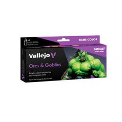 Vallejo - Game Color Orcs & Goblins 8 colors set 18 ml-72192