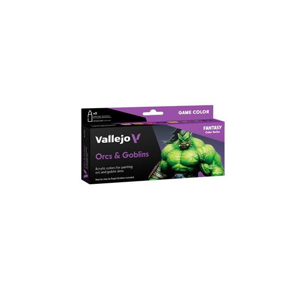 Vallejo - Game Color Orcs & Goblins 8 colors set 18 ml-72192