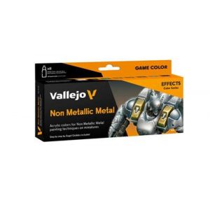 Vallejo - Game Color Non Metallic Metal 8 colors set 18 ml-72193