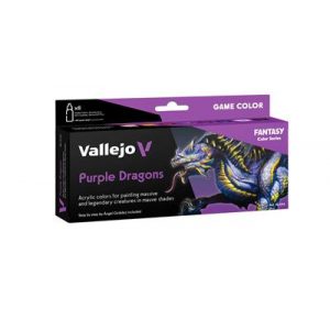 Vallejo - Game Color Purple Dragons 8 colors set 18 ml-72194