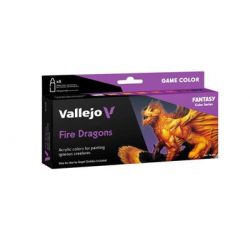 Vallejo - Game Color Fire Dragons 8 colors set 18 ml-72196