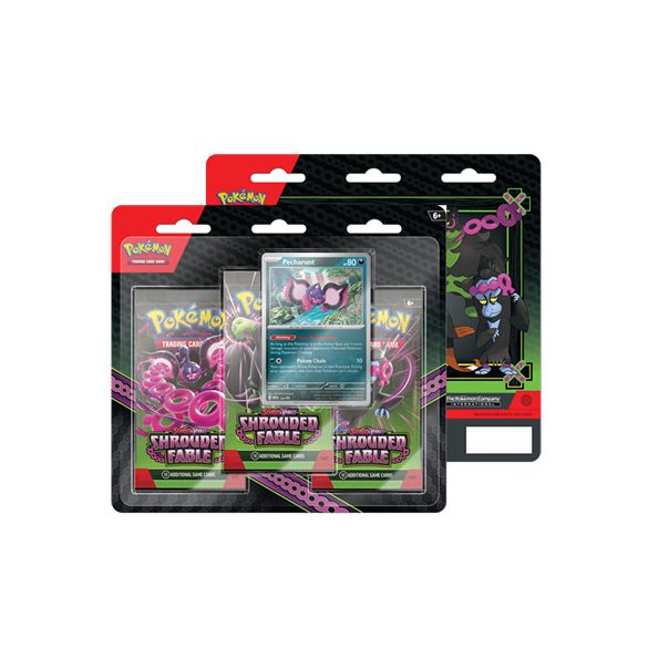 PKM - Scarlet & Violet 6.5 Shrouded Fable  3-Pack Blister Display (12 Booster) - EN-290-86999