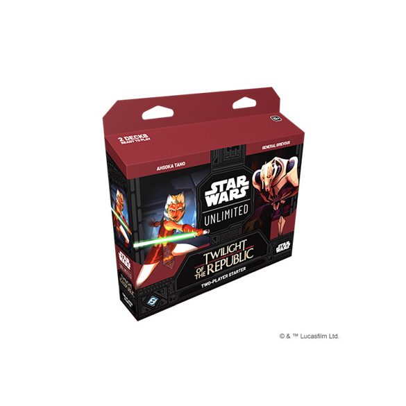 FFG - Star Wars: Unlimited - Twilight of the Republic Two-Player Starter - EN-SWH0303en