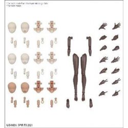 30Ms Option Body Parts Arm Parts & Leg Parts [Brown]-MK67175