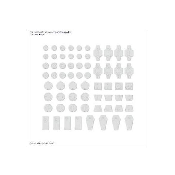 Customize Material (Decoration Parts 1 White)-MK67166