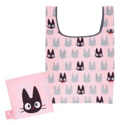 Ghibli Eco bag Jiji Silhouette 40x20 cm - Kiki's Delivery Service-MARU-73998