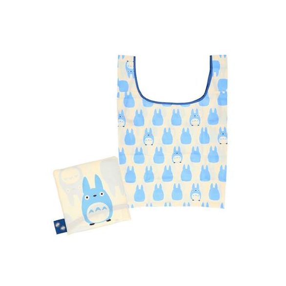 Ghibli Eco bag Middle Totoro Silhouette 40x20 cm - My Neighbour Totoro-MARU-73585