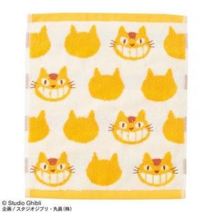 Ghibli Mini Towel Catbus Silhouette 33x36 cm - My Neighbour Totoro-MARU-64926