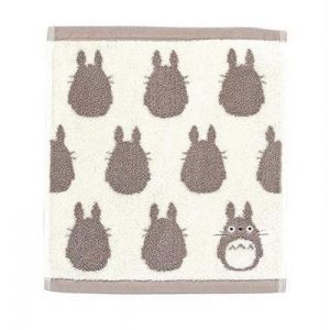 Ghibli Mini Towel Big Totoro Silhouette 33x36 cm - My Neighbor Totoro-MARU-57297