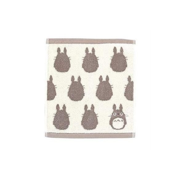 Ghibli Mini Towel Big Totoro Silhouette 33x36 cm - My Neighbor Totoro-MARU-57297