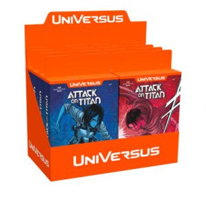 Universus CCG: Attack on Titan "Battle for Humanity" Clash Deck Display (8 Decks) - EN-UVSAOT01-CDD