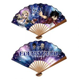 Edens Zero - Rebecca, Happy & Shiki - Bamboo Fan-00088