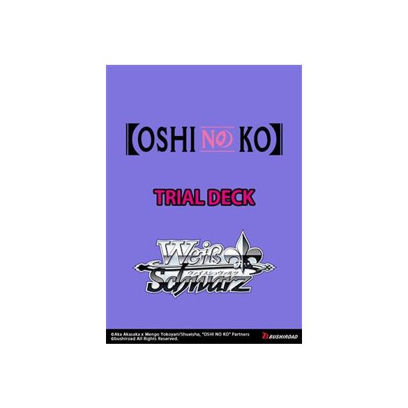 Weiß Schwarz - Oshi No Ko Trial Deck Display (6 Decks) - EN-409328