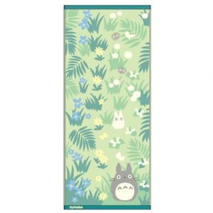 Towel Totoro & Butterfly 34x80 cm - My Neighbor Totoro-MARU-92210