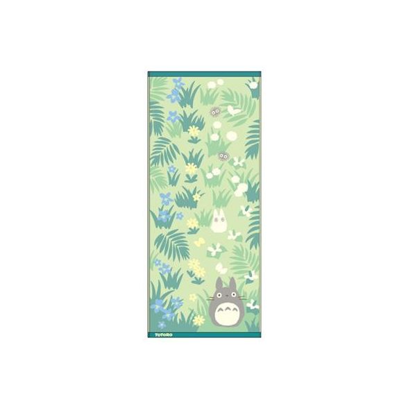 Towel Totoro & Butterfly 34x80 cm - My Neighbor Totoro-MARU-92210