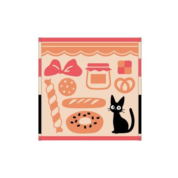 Mini Towel Jiji's Bakery 25x25 cm - Kiki's Delivery Service-MARU-92212