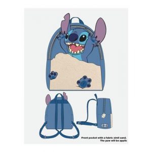 Lilo & Stitch - Beach Day Stitch - Novelty Mini Back Pack-MP316624DNY