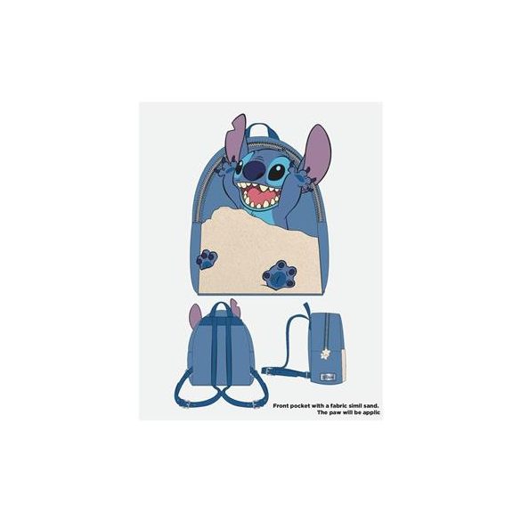 Lilo & Stitch - Beach Day Stitch - Novelty Mini Back Pack-MP316624DNY