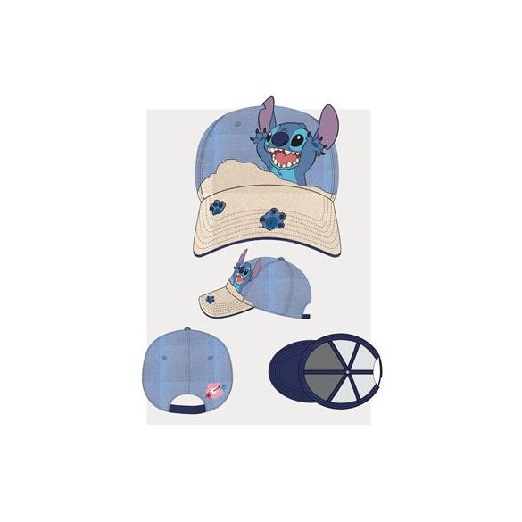 Lilo & Stitch - Beach day Stitch - Women's Adjustable Cap-BA370874DNY