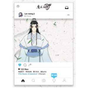 Lan Wangji - Acrylic Photo Holder-SAK61079