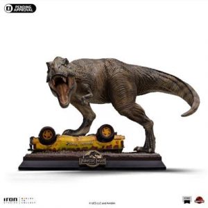 MiniCo Icons Jurassic Park T-Rex Attack-UNIVJP105024-IC