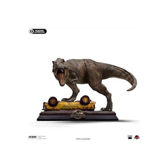 MiniCo Icons Jurassic Park T-Rex Attack-UNIVJP105024-IC