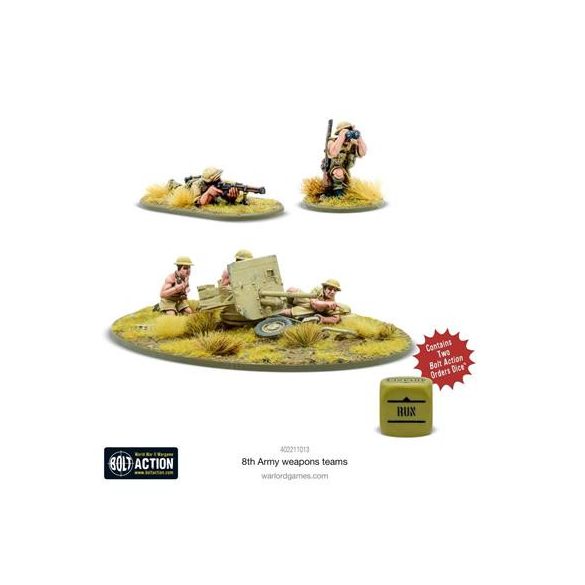 Bolt Action - 8th Army Weapons Teams-402211013