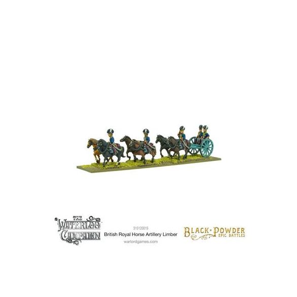 Black Powder - Epic Battles Waterloo - British Royal Horse Artillery Limber-315120019