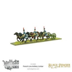Black Powder - Epic Battles Waterloo - French Line Artillery Limber-315120020