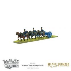 Black Powder - Epic Battles Waterloo - Prussian Foot Artillery Limber-315120022