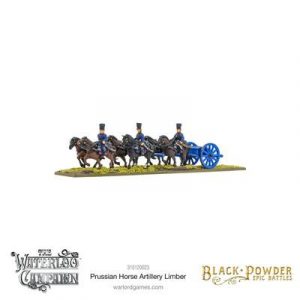 Black Powder - Epic Battles Waterloo - Prussian Horse Artillery Limber-315120023